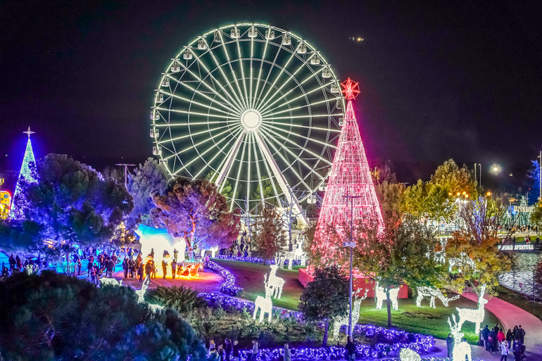 Parque Mágicas Navidades en Torrejón de Ardoz con luces, atracciones y decoración festiva</p>
<p>