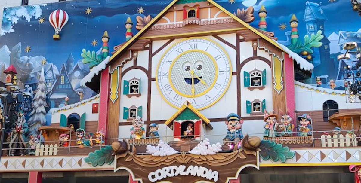 Cortylandia Madrid navidad Cortylandia con espectáculo navideño animado uno de los planes navideños en Madrid mas visitados.